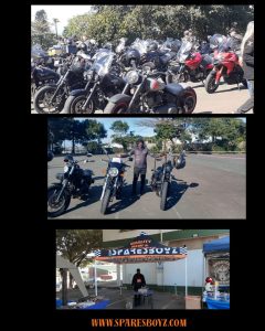 Team #Sparesboyz at the Ink & Iron Rally 🏁